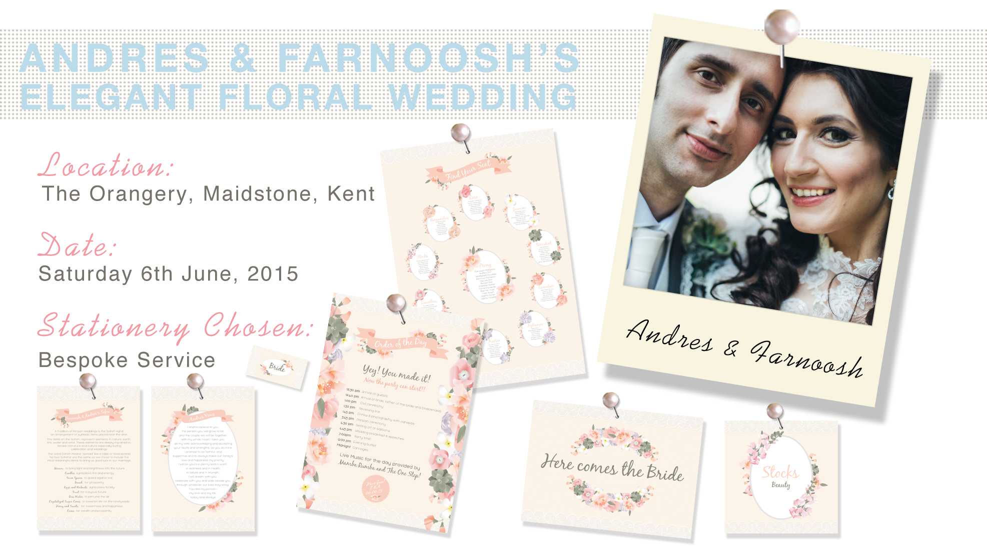 Andres and Farnoosh's Kent Wedding