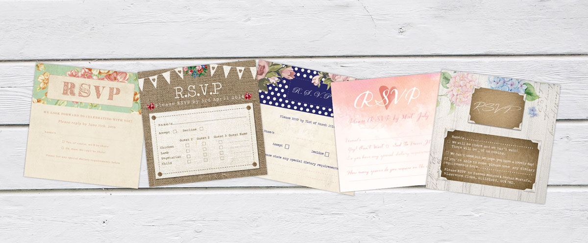 How to word your RSVP cards and what to include
